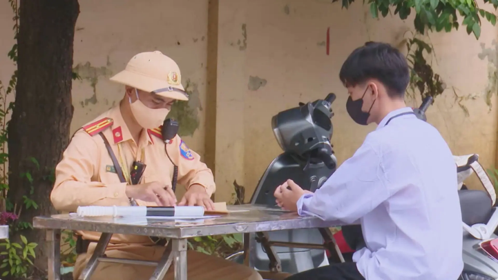 Xử lý nghiêm học sinh vi phạm luật giao thông